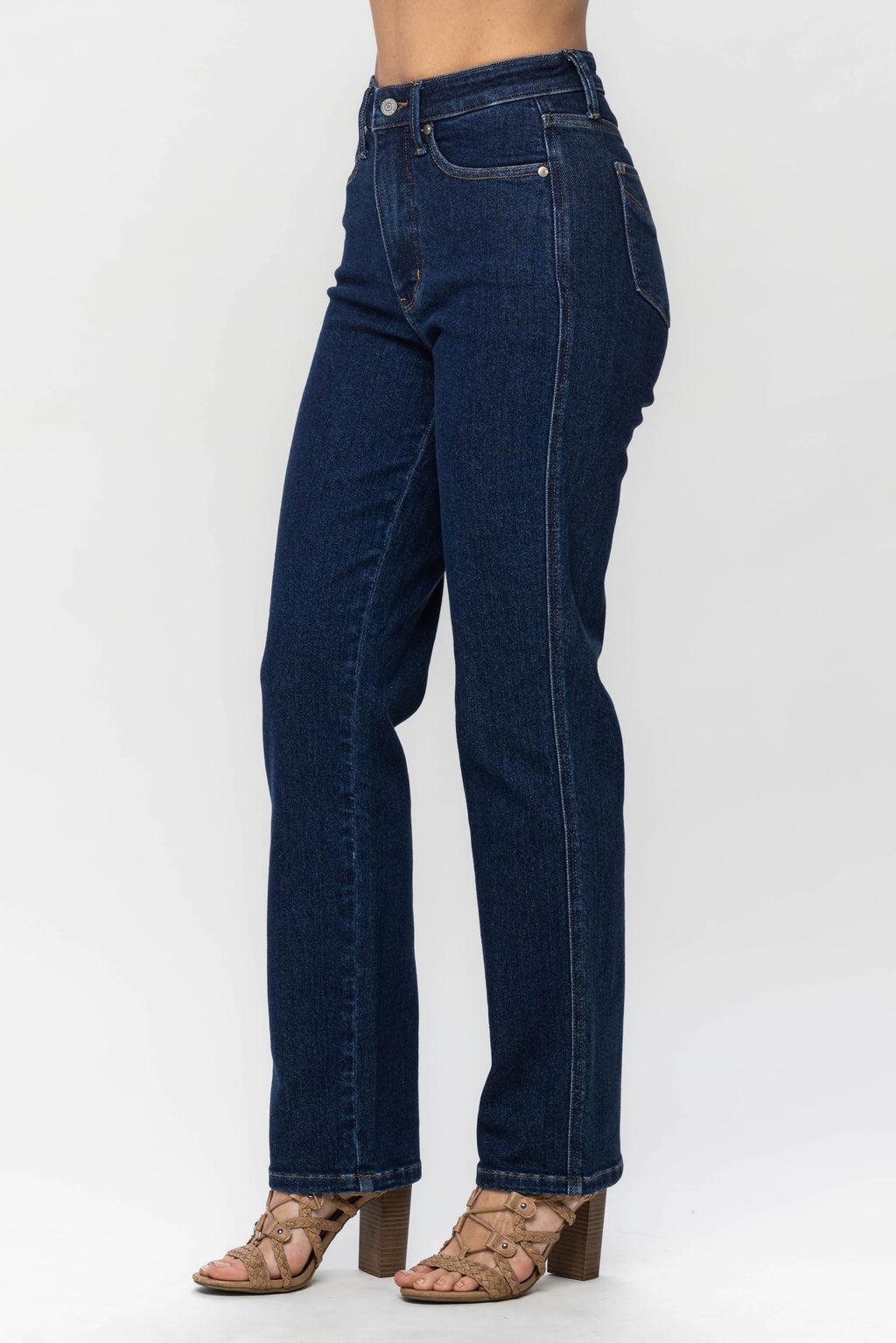 Judy Blue High Waist  Classic Straight Jeans