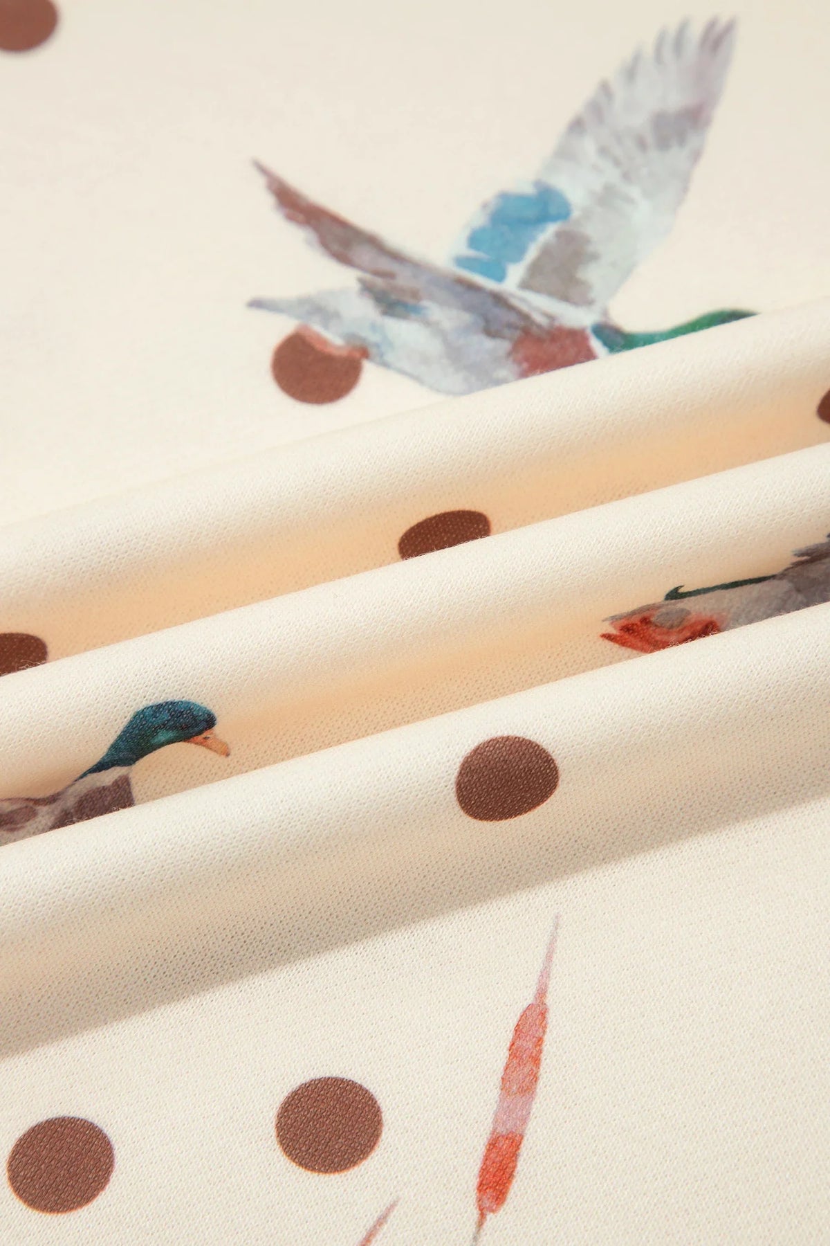 Mallard Polka Dot Sweatshirt & Pants Set