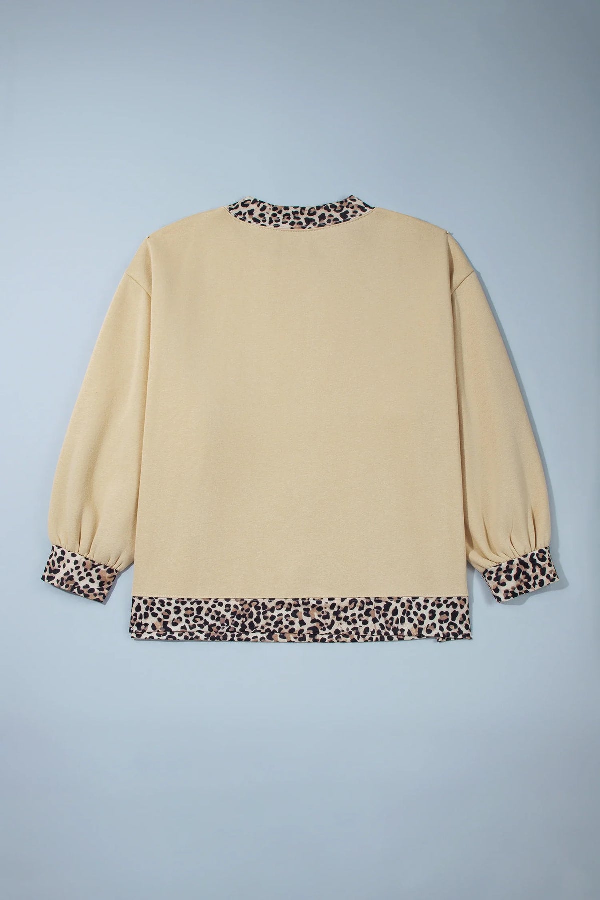 Plus Size FAITH/BLESS Letter Print Mock Neck Sweatshirt