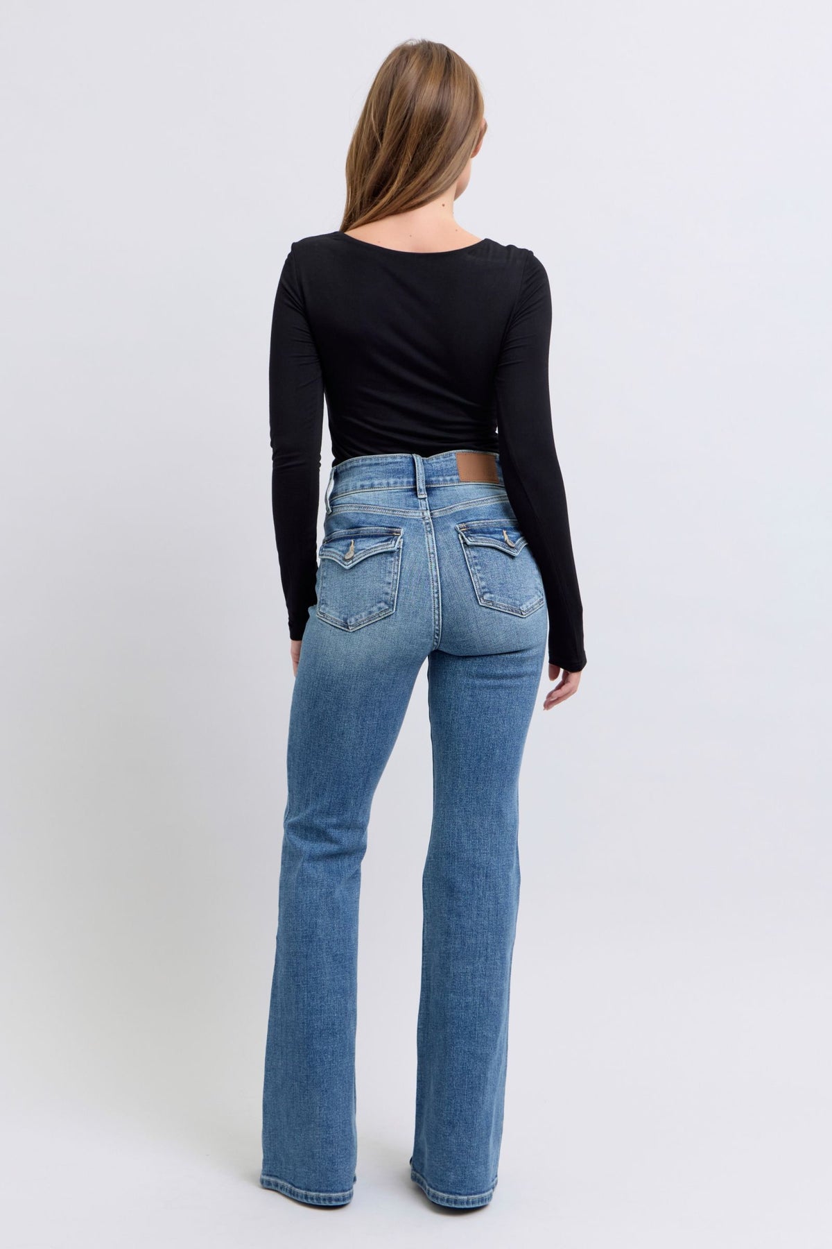 Judy Blue High Waist Vintage Flare Jeans