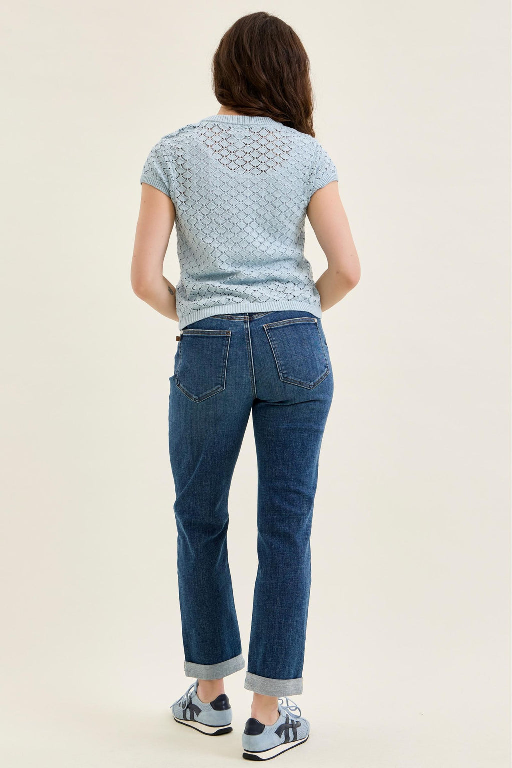Judy Blue Mid Rise Billie Boyfriend Jeans – Everyday Indigo