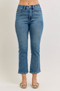 Judy Blue High Vintage Medium Wash Kick Flare, Inseam 27"