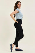 Judy Blue High Waist Tummy Control Sienna Skinny Jeans – Black Edition