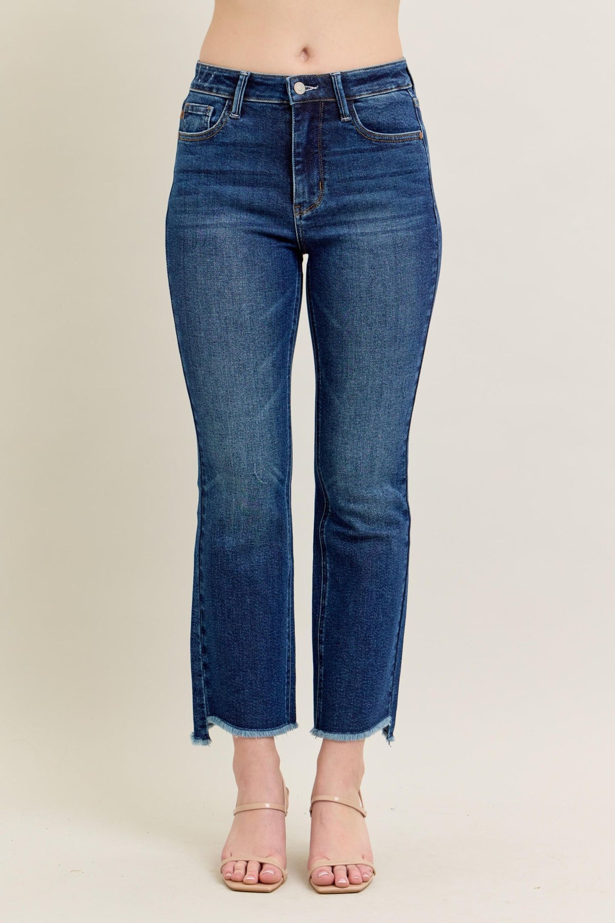 Judy Blue High Waist Dark Wash Kick Flare